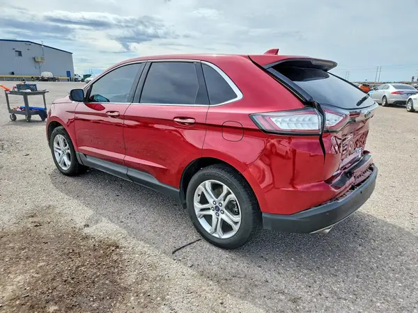 2FMPK4K93JBB74927 — 2018 Ford EDGE, фото 2 с аукциона Copart, Задняя часть