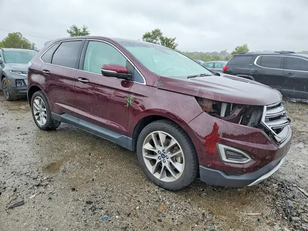 2FMPK4K85JBC30597 — 2018 Ford EDGE, фото 4 с аукциона Copart 13.10.2026, Передняя часть