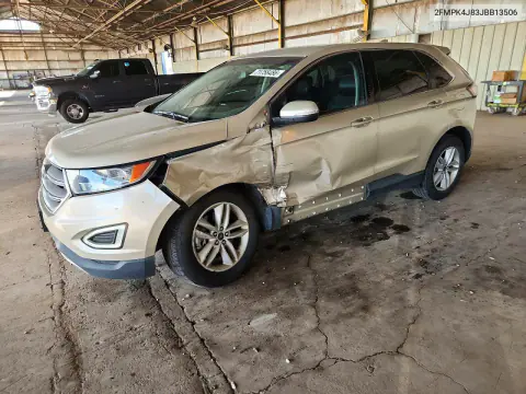 2018 Ford Edge Sel VIN 2FMPK4J83JBB13506 фото 1