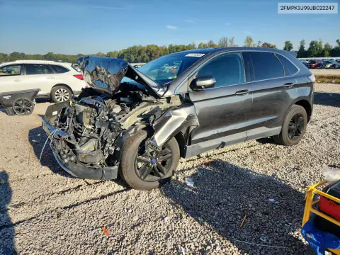 2FMPK3J99JBC22247 — 2018 Ford EDGE, Front end, before-repair photos