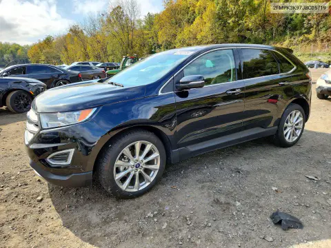 2018 Ford Edge Titanium VIN 2FMPK3K97JBC05719 фото 1