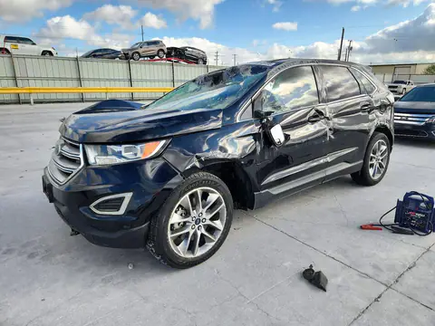 2FMPK3K83JBC51300 — 2018 Ford EDGE, გადაბრუნება, ფოტოები შეკეთებამდე