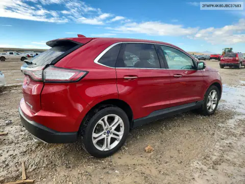 2FMPK4K80JBC37683 — 2018 Ford EDGE, ფოტო 3, Copart 30.10.2026, უკანა ნაწილი