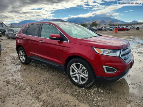 2FMPK4K80JBC37683 — 2018 Ford EDGE, ფოტო 4, Copart 30.10.2026, უკანა ნაწილი