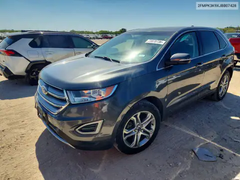 2FMPK3K9XJBB07428 Ford EDGE 2018 — пошкодження Бокова частина, фото до ремонту