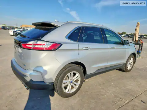 2FMPK4J97KBC49275 — 2019 Ford EDGE, foto 3 de Copart, Parte delantera