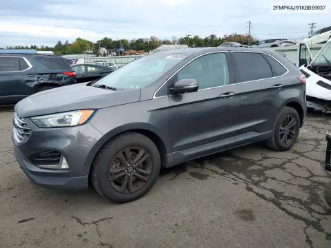 2FMPK4J91KBB59037 — 2019 Ford EDGE, Przód, zdjęć przed naprawą
