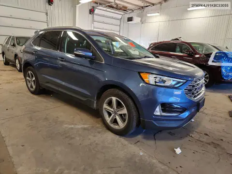 2019 Ford Edge Sel VIN 2FMPK4J91KBC33055 фото 4