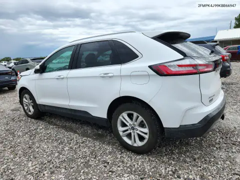 2FMPK4J99KBB66947 — 2019 Ford EDGE, фото 2 с аукциона Copart, ПЕРЕДНЯЯ ЧАСТЬ
