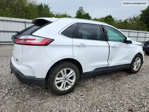2FMPK4J99KBB66947 — 2019 Ford EDGE, фото 3 с аукциона Copart, ПЕРЕДНЯЯ ЧАСТЬ