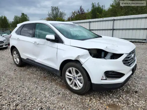 2FMPK4J99KBB66947 — 2019 Ford EDGE, фото 4 с аукциона Copart, ПЕРЕДНЯЯ ЧАСТЬ