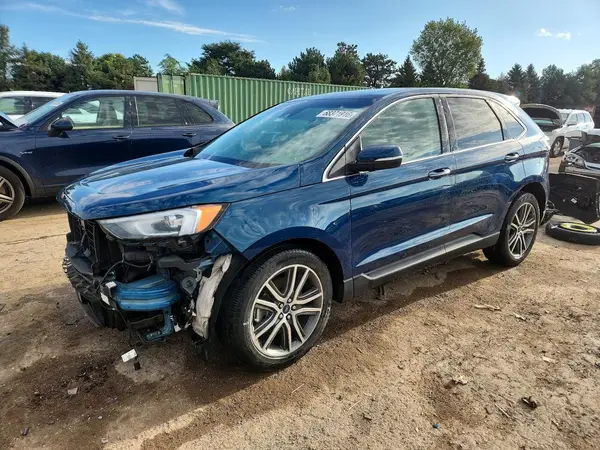 2FMPK4K97LBB04527 — 2020 Ford EDGE, Передняя часть (Front End), фото до ремонта