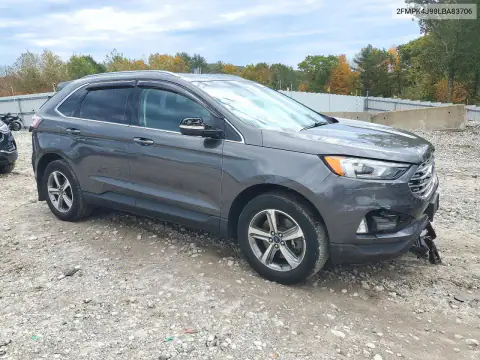 2FMPK4J98LBA83706 — 2020 Ford EDGE, zdjęcie 4 z Copart, Przód