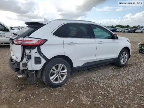 2FMPK3J90LBA17175 — 2020 Ford EDGE, zdjęcie 3 z Copart, Tył