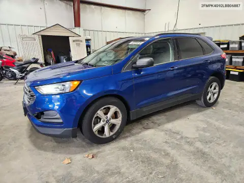 2FMPK4G92LBB06887 — 2020 Ford EDGE, Przód, zdjęć przed naprawą