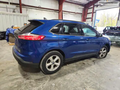 2FMPK4G92LBB06887 — 2020 Ford EDGE, фото 3 с аукциона Copart, ПЕРЕДНЯЯ ЧАСТЬ