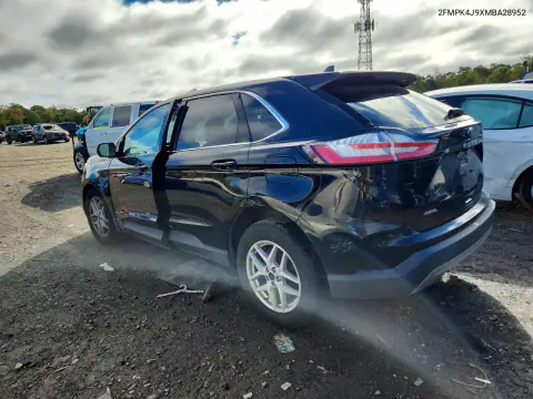 2FMPK4J9XMBA28952 — 2021 Ford EDGE, foto 2 de Copart, Lateral