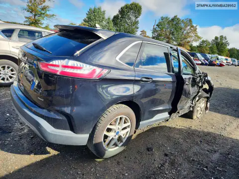2FMPK4J9XMBA28952 — 2021 Ford EDGE, foto 3 de Copart, Lateral