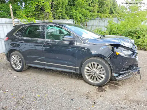 2FMPK4K91NBA76551 — 2022 Ford EDGE, photo 4 from Copart 27.10.2026, Front end