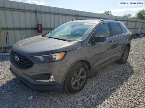 2FMPK4J93NBA96902 — 2022 Ford EDGE, Боковая часть, фото до ремонта