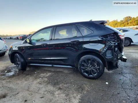 2FMPK4G9XNBA14140 — 2022 Ford EDGE, фото 2 з Copart, Задня частина