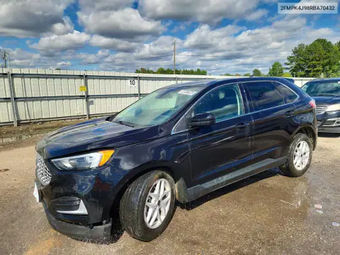2FMPK4J98RBA70432 — 2024 Ford EDGE, Повреждения снизу, фото до ремонта