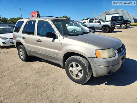 2001 Ford Escape Xlt VIN 1FMYU03161KA99713 фото 4
