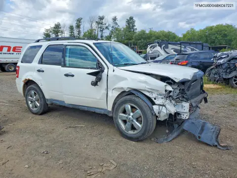 2011 Ford Escape Xlt VIN 1FMCU0DG6BKC67221 фото 4