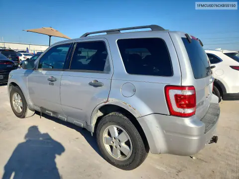 2012 Ford Escape Xlt VIN 1FMCU0D76CKB55150 фото 2
