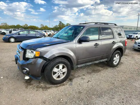 1FMCU0DG8CKB04880 — 2012 Ford Escape, Передняя часть, фото до ремонта