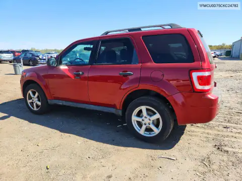 1FMCU0D75CKC24782 — 2012 Ford Escape, фото 2 с аукциона Copart 21.10.2026, Мелкие вмятины и царапины