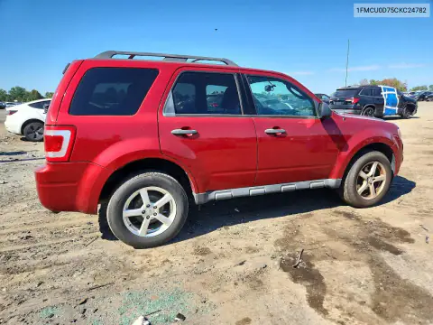 1FMCU0D75CKC24782 — 2012 Ford Escape, фото 3 с аукциона Copart 21.10.2026, Мелкие вмятины и царапины