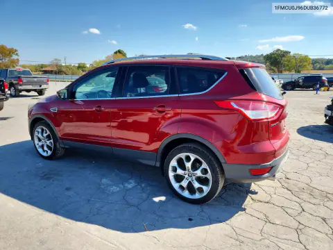 2013 Ford Escape Titanium VIN 1FMCU0J96DUB36772 фото 2