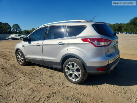 2014 Ford Escape Titanium VIN 1FMCU0J98EUB08022 фото 2