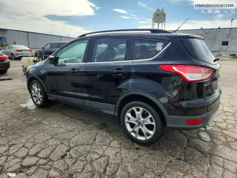 1FMCU0GX5GUB12389 — 2016 Ford Escape, zdjęcie 2 z Copart, Dach