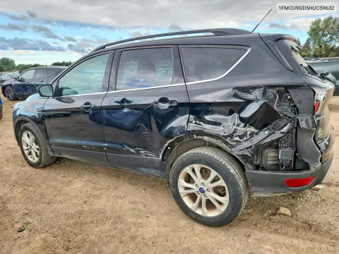 2017 Ford Escape Se VIN 1FMCU9GD5HUC59632 фото 2