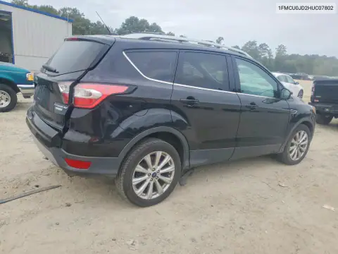 1FMCU0JD2HUC07802 — 2017 Ford Escape, фото 3 з Copart 27.10.2026, Задня частина