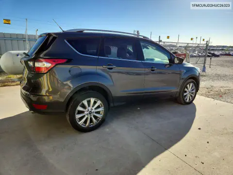 2017 Ford Escape Titanium VIN 1FMCU9JD2HUC26323 фото 3