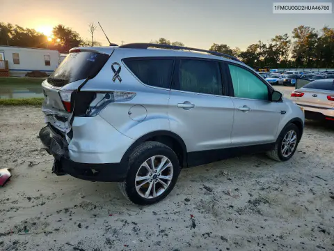 2017 Ford Escape Se VIN 1FMCU0GD2HUA46780 фото 3