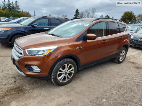 1FMCU9G92HUE58875 — 2017 Ford Escape, Подтопление, фото до ремонта