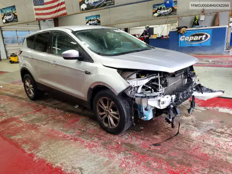 1FMCU0GD4HUC62260 — 2017 Ford Escape, фото 4 с аукциона Copart, ПЕРЕДНЯЯ ЧАСТЬ