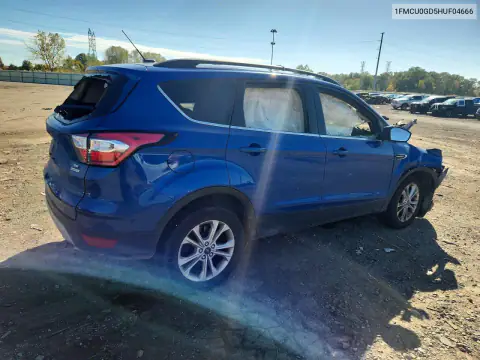 1FMCU0GD5HUF04666 — 2017 Ford Escape, photo 3 from Copart 20.10.2026, Engine fire