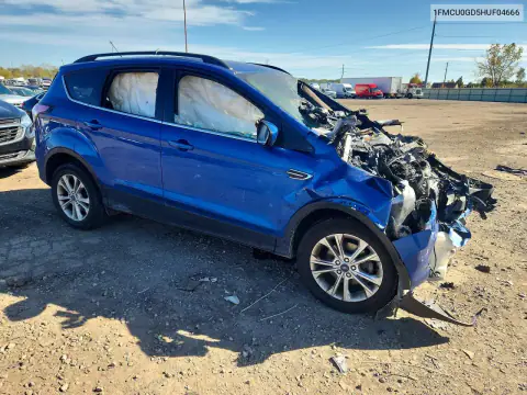 1FMCU0GD5HUF04666 — 2017 Ford Escape, photo 4 from Copart 20.10.2026, Engine fire