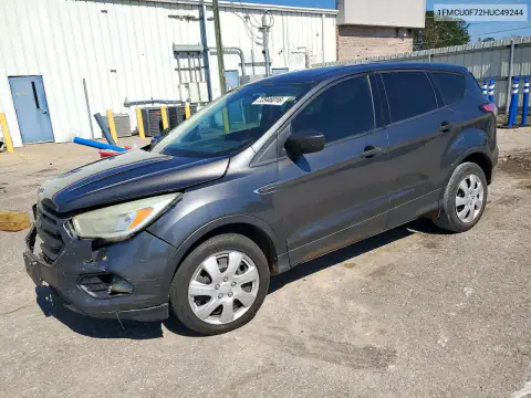 1FMCU0F72HUC49244 — 2017 Ford Escape, Front end, before-repair photos