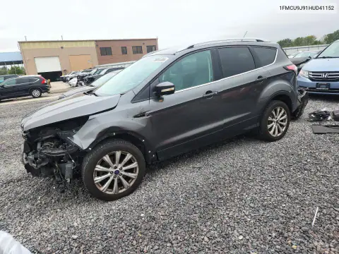 1FMCU9J91HUD41152 — 2017 Ford Escape, Front end, before-repair photos