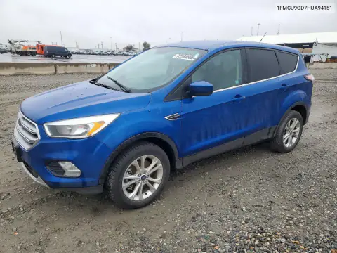1FMCU9GD7HUA94151 — 2017 Ford Escape, Rear end, before-repair photos