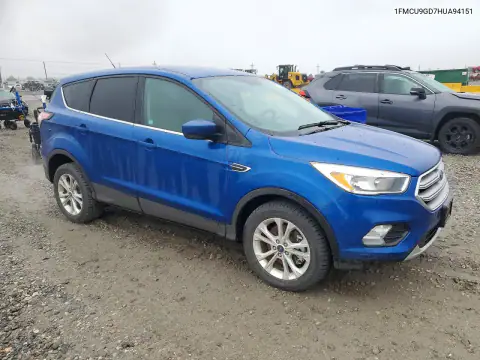1FMCU9GD7HUA94151 — 2017 Ford Escape, photo 4 from Copart 03.11.2026, Rear end