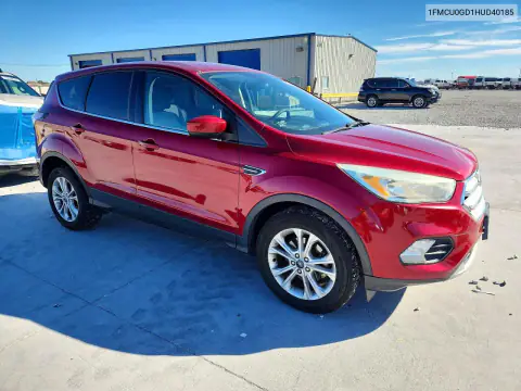 1FMCU0GD1HUD40185 — 2017 Ford Escape, фото 4 з Copart, Передня частина
