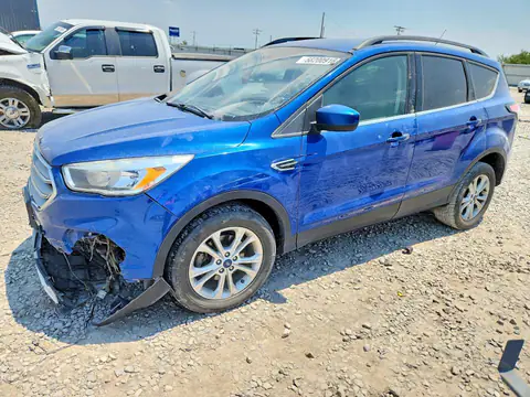 1FMCU0GD7JUC90754 — 2018 Ford Escape, Передняя часть (Front End), фото до ремонта