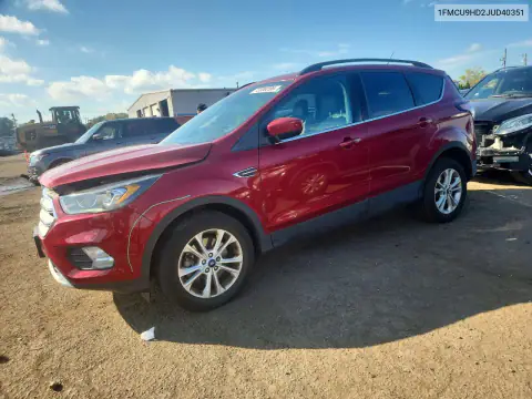 1FMCU9HD2JUD40351 — 2018 Ford Escape, Front end, before-repair photos
